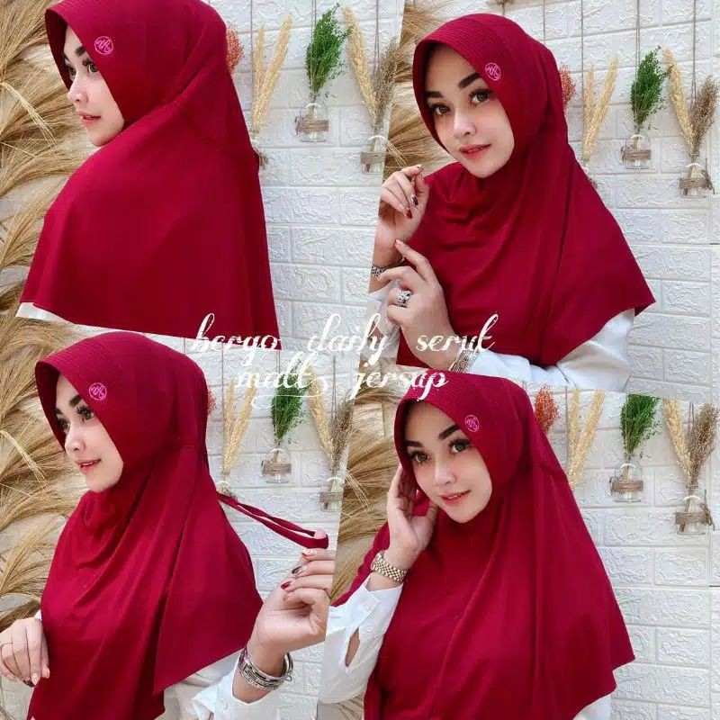 Bergo Daily Serut / Bergo Jersey Premium