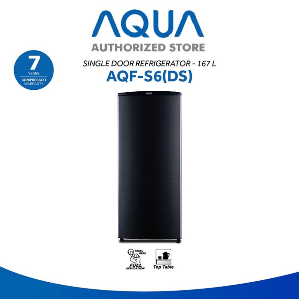 AQUA JAPAN AQF-S6 Freezer 6 Rak 167 Liter