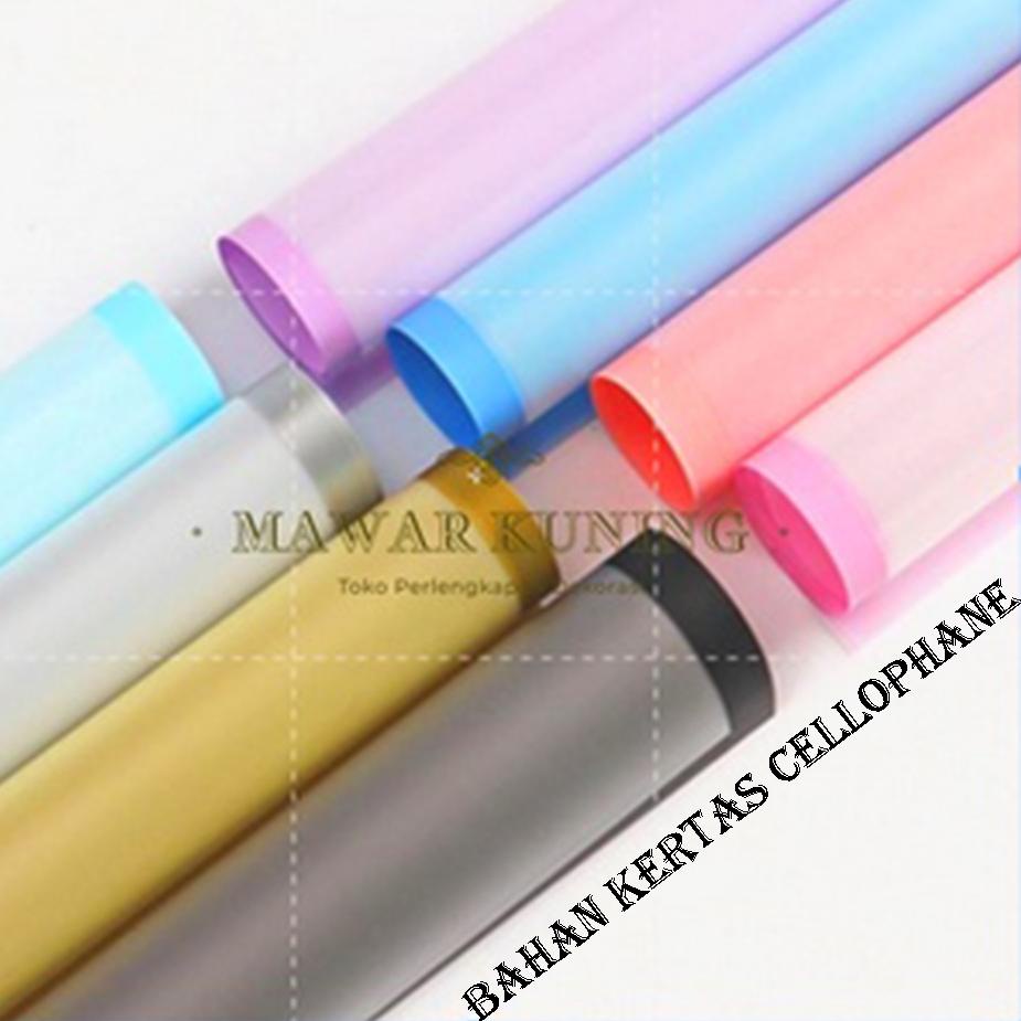 

Promo - 20 lembar Color Border Line Flower Wrap / Kertas Bunga Garis Warna - FWY