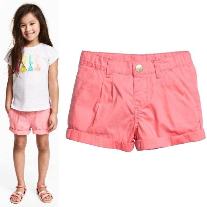 HnM Celana Pendek Girl 1-10T