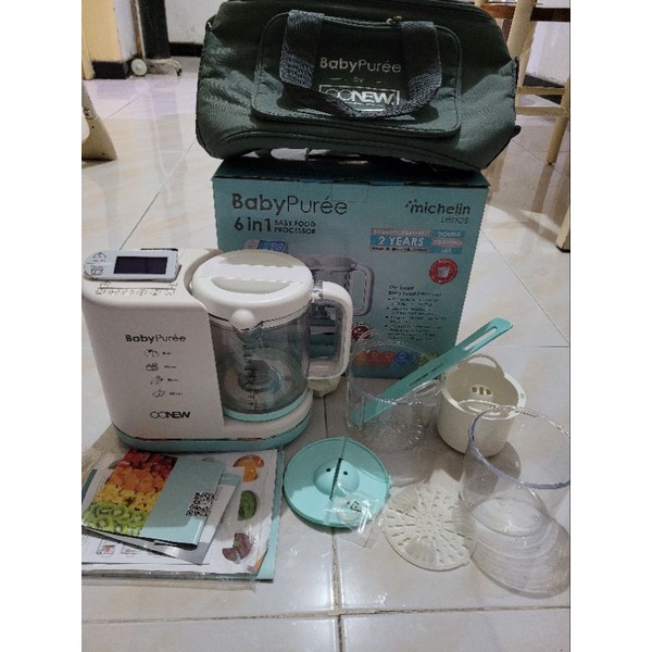 Oonew baby pure digital food processor second oonew preloved