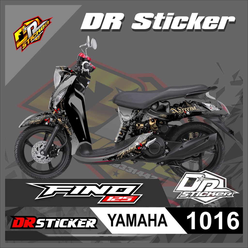 1016 Decal Fino Premium - Decal Full Body Fino 125 Jerink