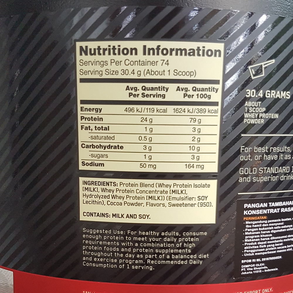 ON Optimum Nutrition Whey Gold Standard 5 lbs WGS 5LBS - With Whey Protein Isolate