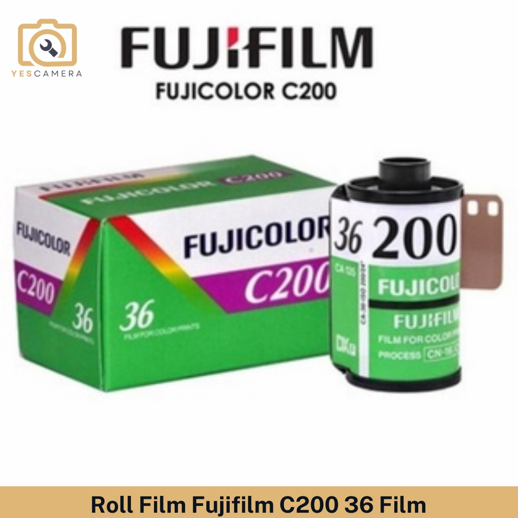 Roll Film Fujifilm C200 36 Film For Color Prints Isi Roll Film