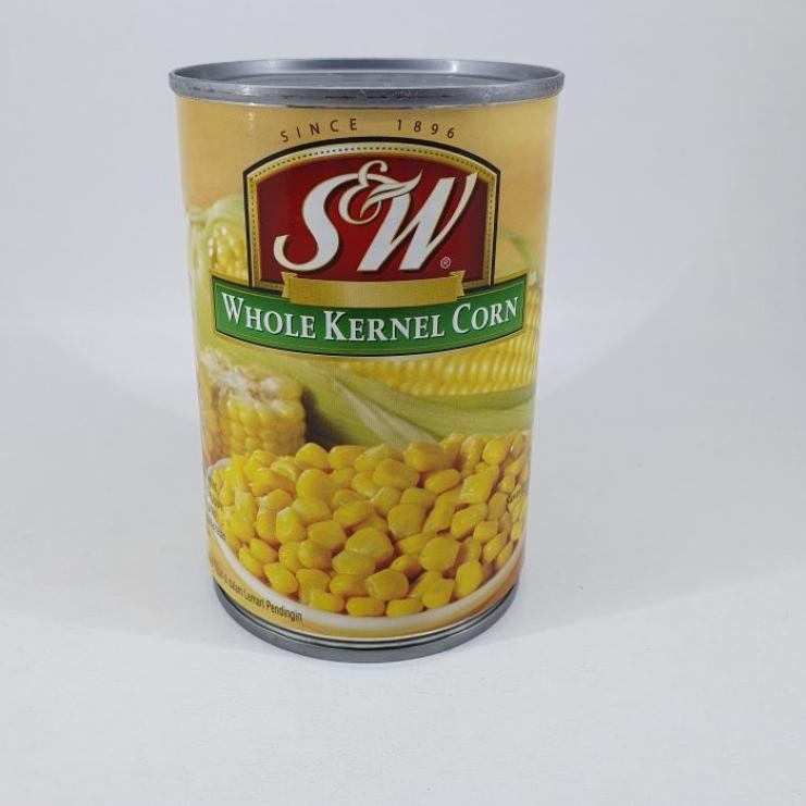 

Pasti Laku--Whole Kernel Corn S&W 410 Gr / Jagung Kasar