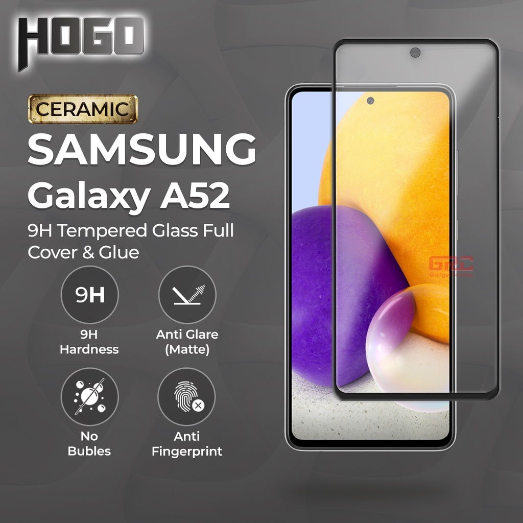 Anti Gores SAMSUNG Galaxy A52 Hogo Ceramic Matte Screen Protector