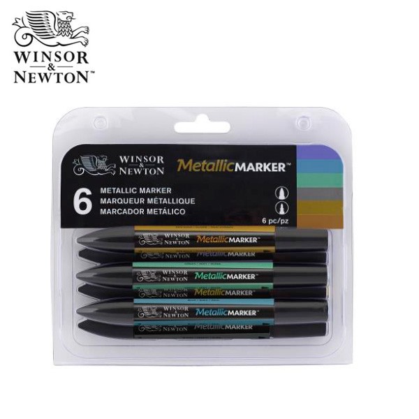 

Winsor & Newton Metallic Marker Set of 6