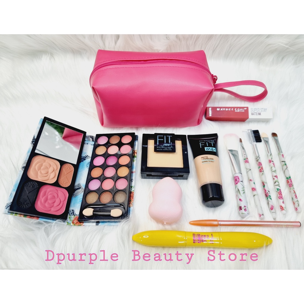 ( Semua Paket Kecantikan Ada Disini!! ) - Paket Kosmetik Maybelline Lengkap Murah - Paket Make Up Maybelline Super Komplit - Semua Paket Kosmetik Realpict