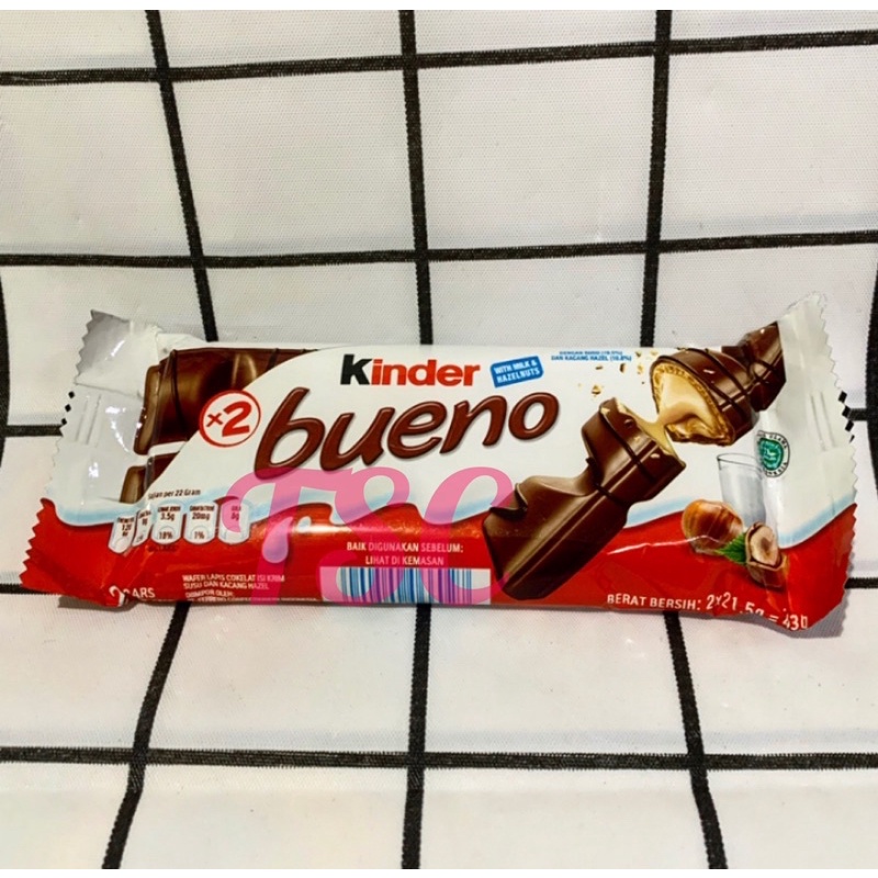 

Kinder Bueno Chocolate Kinder Bueno Cokelat Kinder Bueno Wafer Cokelat