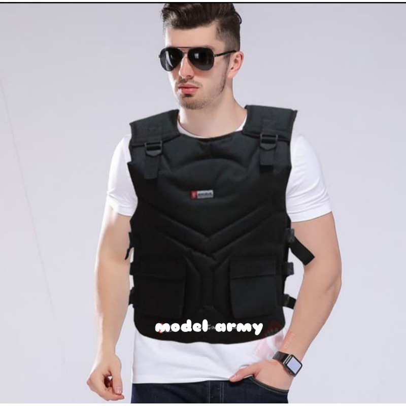 Rompi Motor keren pelindung dada anti angin / Body Protector touring