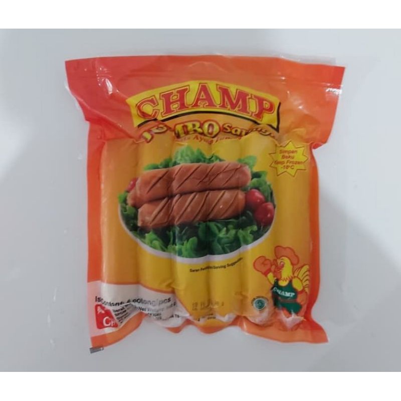 Jual Champ Sosis Ayam JUMBO 500gr | Shopee Indonesia