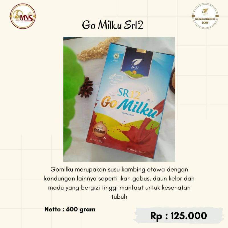 

Susu Kambing Etawa Coklat/Go Milku SR12