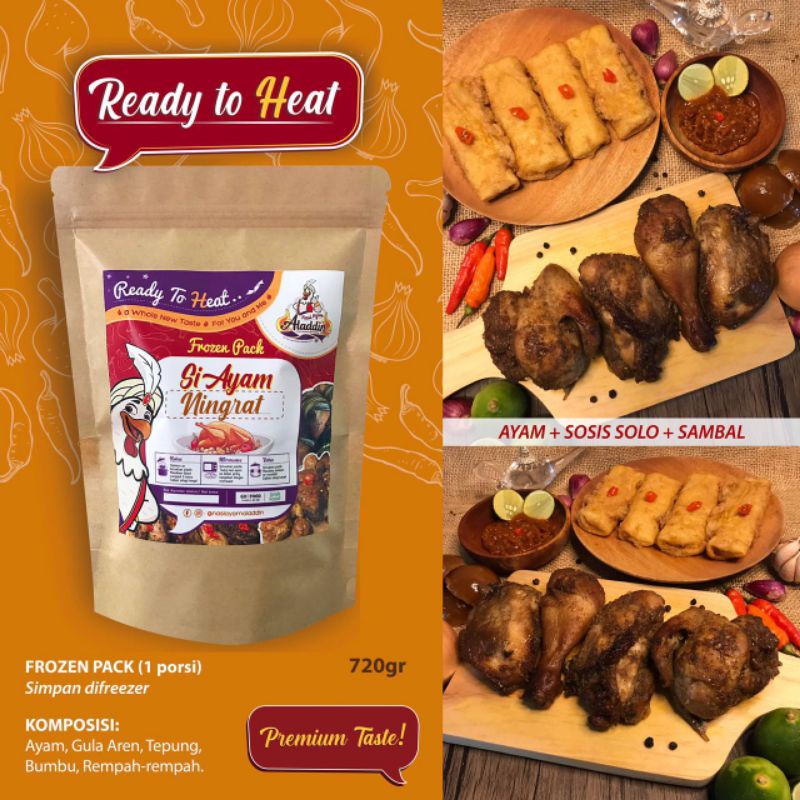 SI AYAM NINGRAT - FROZEN FOOD (lauk / sosis solo / beku / siap saji / cemilan / goreng / ungkep)