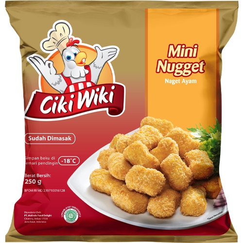 

CHIKI WIKI CHICKEN NUGGET 250 GRAM