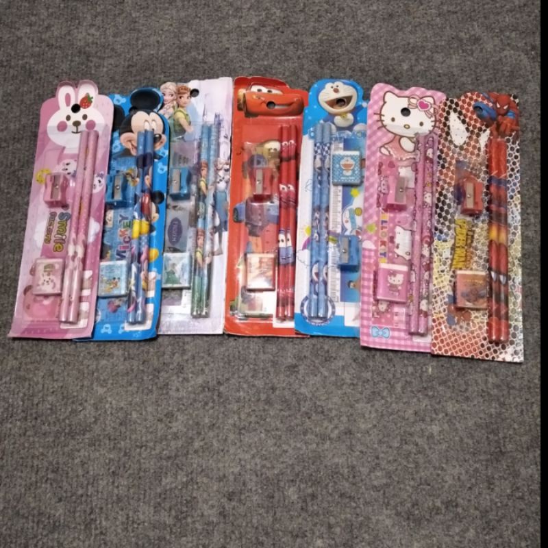 

paket alat tulis sekolah 5 in1