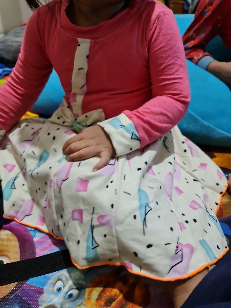 Rok Celana Motif Uk 1-2 Tahun / Rok Celana Bawahan Anak Perempuan Murah Motif Batik Abstrak Salur