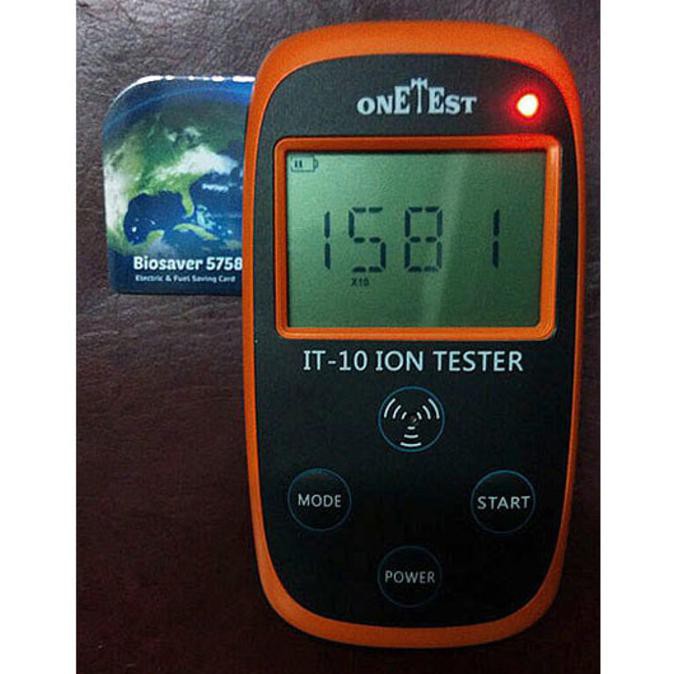 BIOSAVER 5758 (+15.000) KARTU ION NEGATIVE & FAR INFRARED BIOSAVER5758