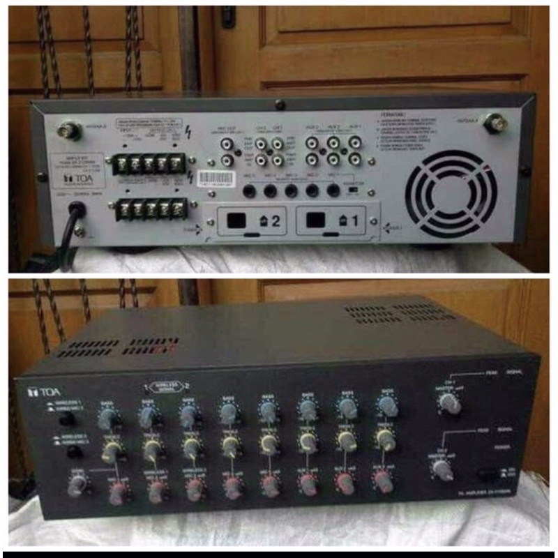 Mixer Ampli Toa Za -2128 MV Original Garansi Resmi