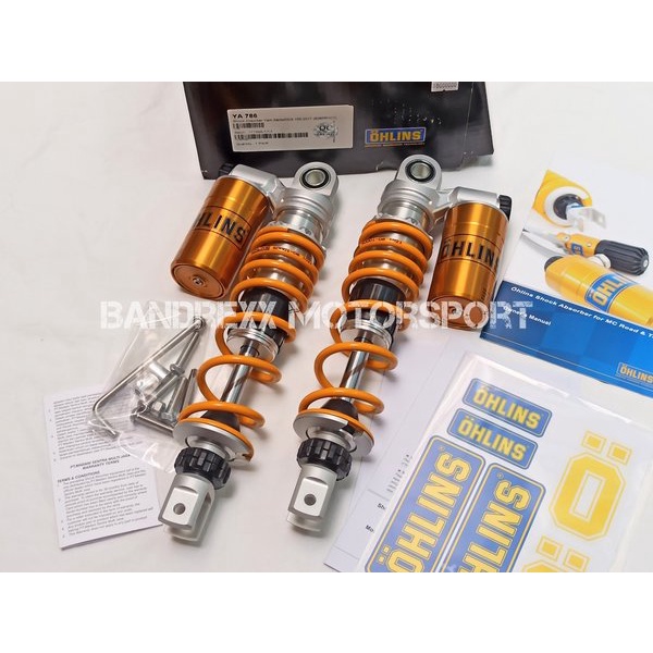 Readyy     Shockbreaker Gaz Ohlins Original For Yamaha Aerox 155.     Stok Terbatass