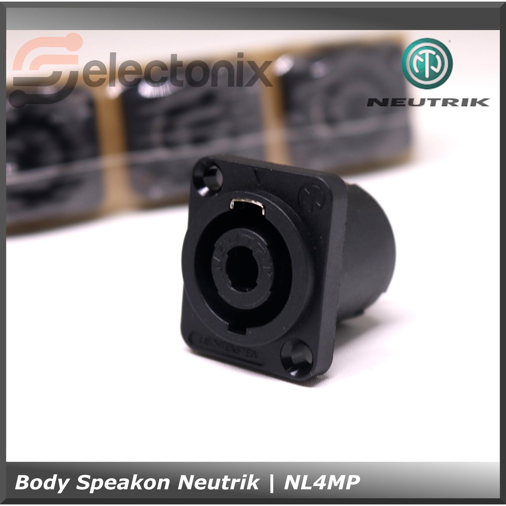 Body / Chassis SpeakON 4 Pole | Neutrik [NL4MPXX] - Original