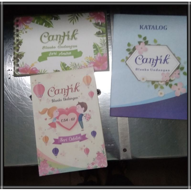 Album Katalog Undangan Cantik Termurah