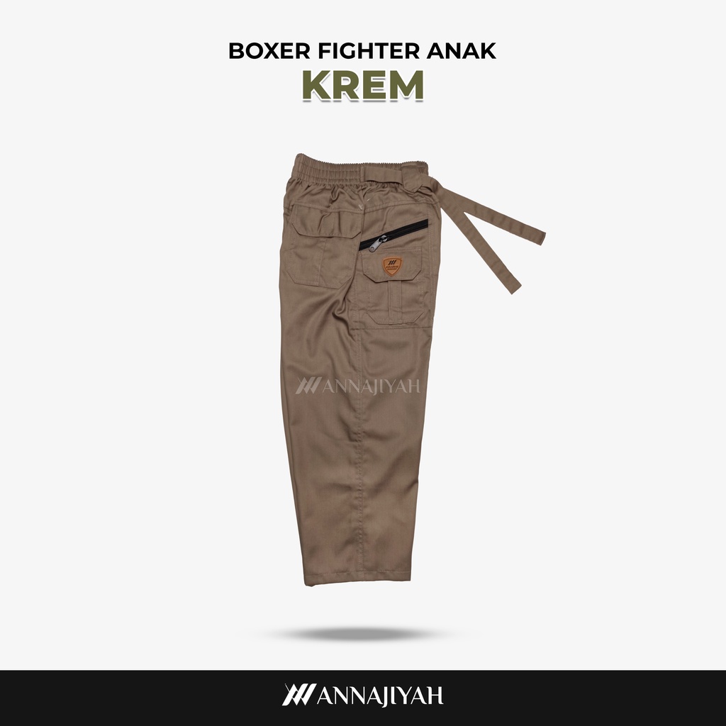 Celana Sirwal Anak BOXER FIGHTER Annajiyah Outdoor Cargo