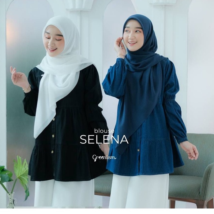 Greenism Selena Blouse Quality Premium Tunik