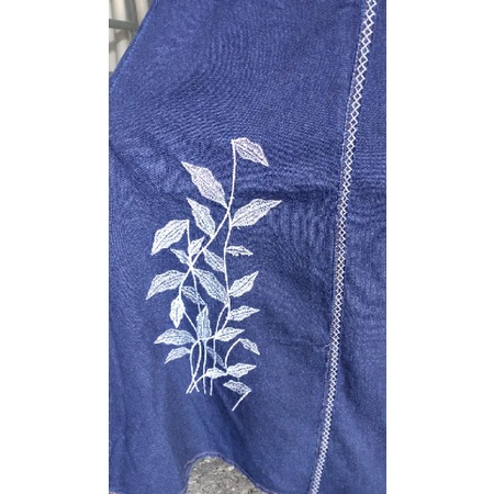 Rok Jeans Wanita / Rok Panjang Wanita / Rok Bordir / Rok Jeans Murah / Rok Cantik
