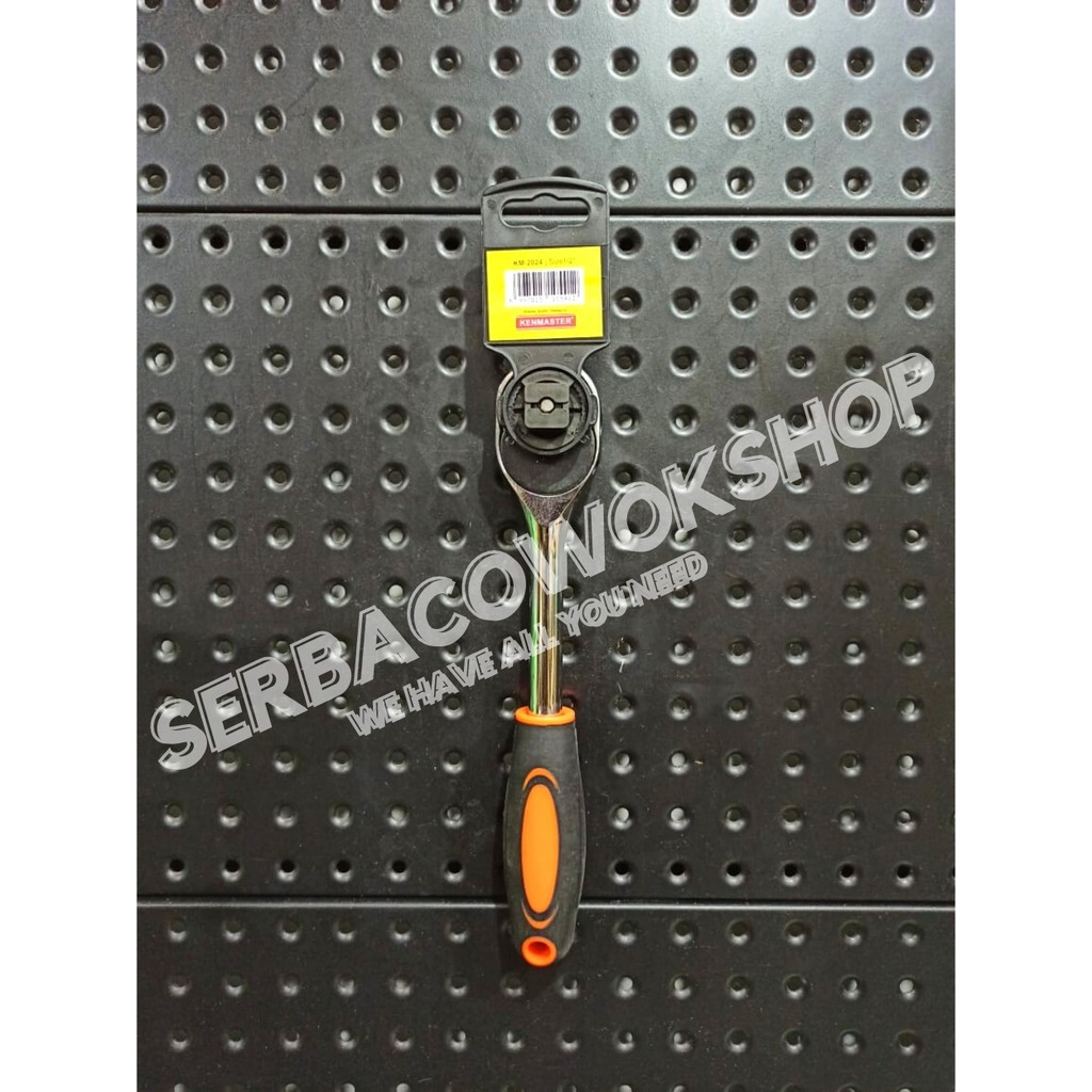 Gagang Rachet Wrench With Rubber 1/2 Inch Gagang Kunci Sok 1/2&quot; Termurah Berkualitas
