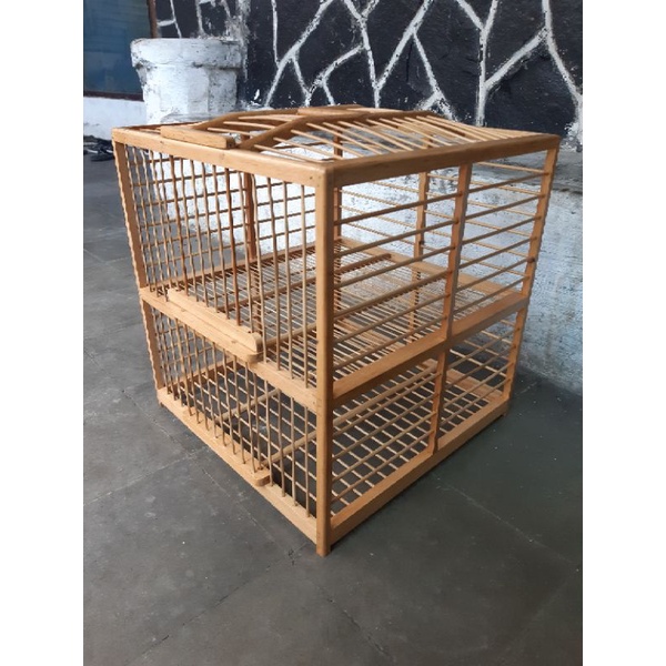 Dongdang merpati bahan jati