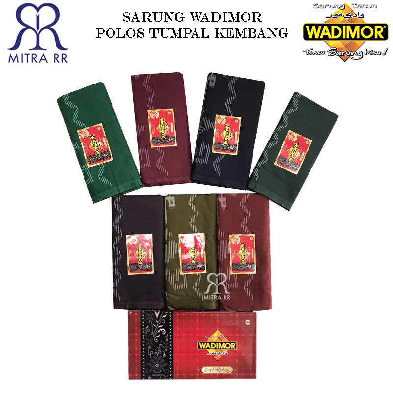 Sarung Wadimor Tumpal Kembang Motif Bali Sarung Tenun Dewasa Satuan Grosir