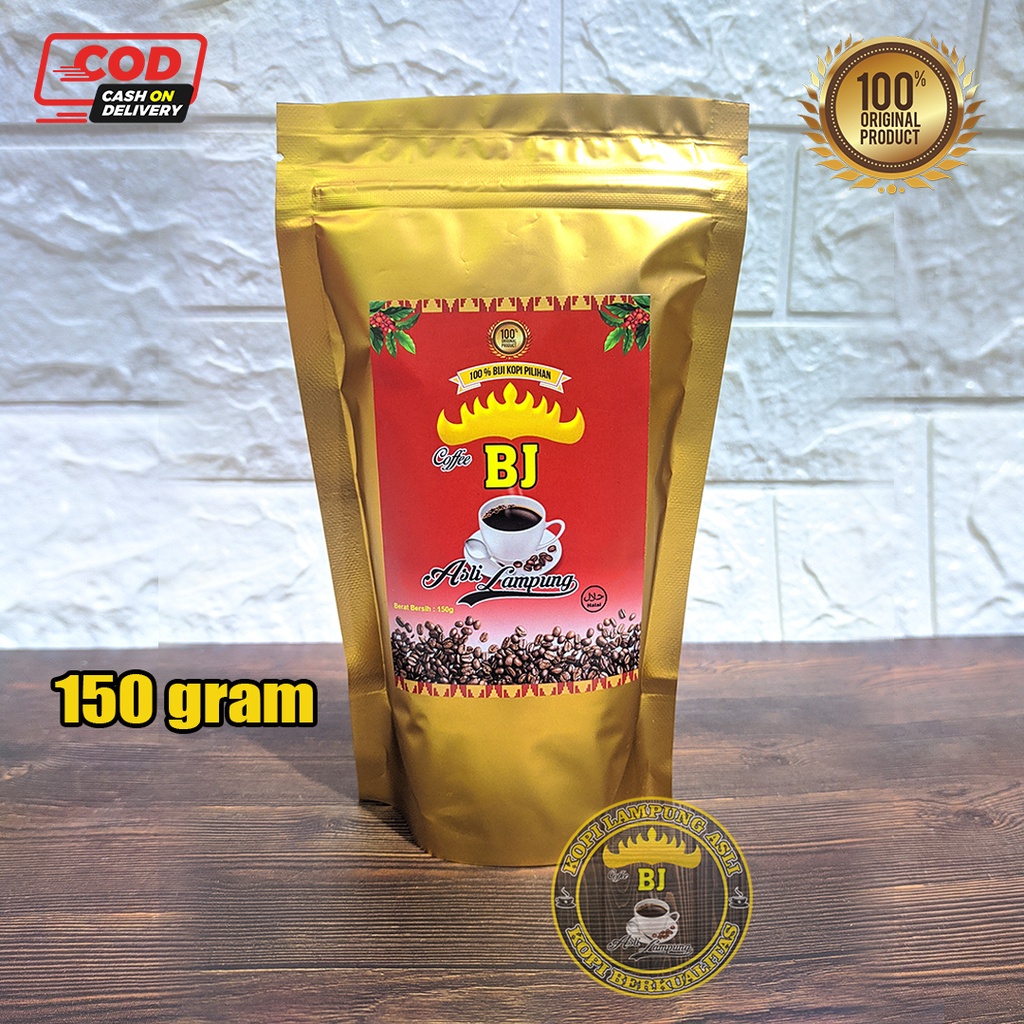 

Kopi Bubuk Asli Lampung Robusta 150g