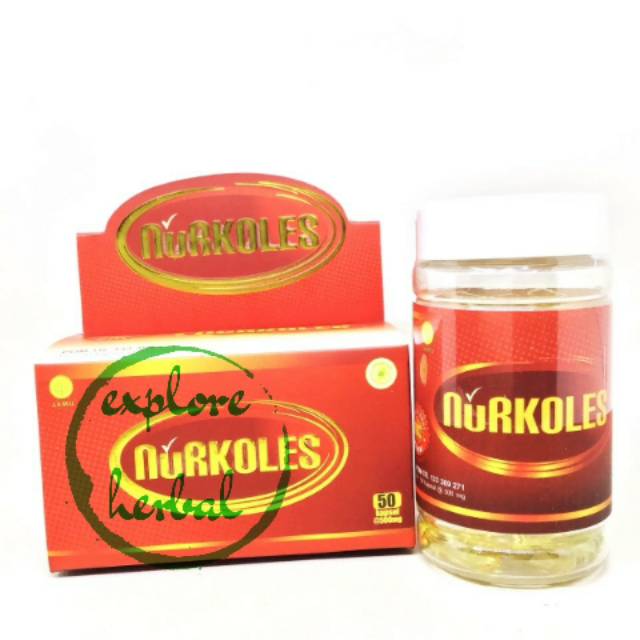 

NURKOLES / MELURUHKAN LEMAK KOLESTEROL / OBAT HERBAL JANTUNG KORONER