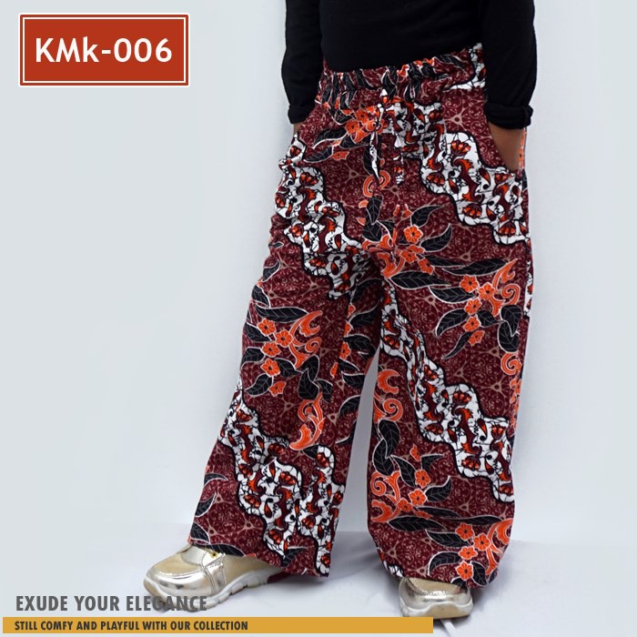 Celana Anak Kulot Motif / Celana batik / Celana motif / Celana kulot batik motif