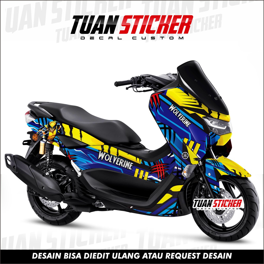 Sticker Striping Decal Yamaha nmax 2020 2021 2022 2023, Sticker Decal nmax 2020 2021 2022 2023, Stic