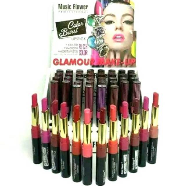 Lipstik musik flower color burst