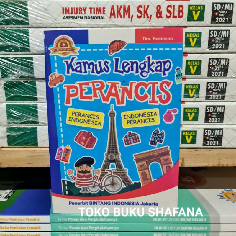 KAMUS LENGKAP BAHASA PERANCIS Perancis-Indonesia Indonesia-Perancis Bintang Indonesia Ukuran Kecil