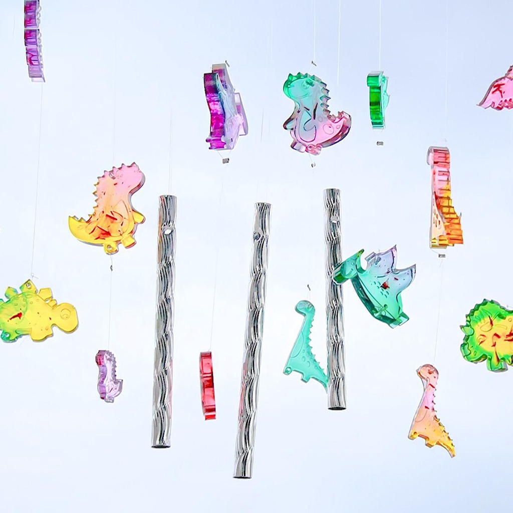 Suyo Cetakan Resin Bentuk Dinosaurus Jurassic Untuk Dekorasi Rumah / Taman