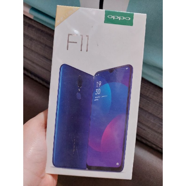 KARDUS HP OPPO F11 BOX OPPO F11 4GB/128GB INCLUDE CHARGER ORI SECOND