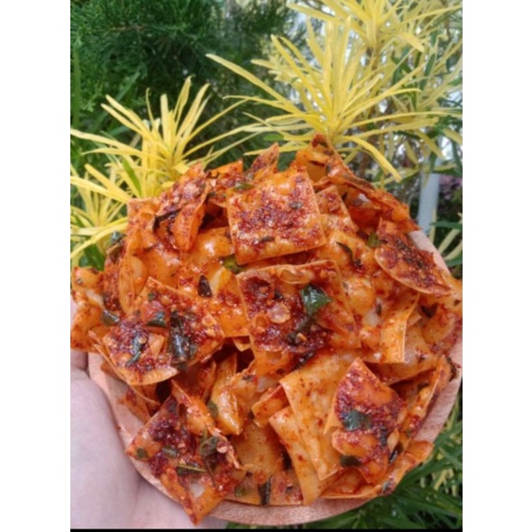 

keripik pangsit daun jeruk