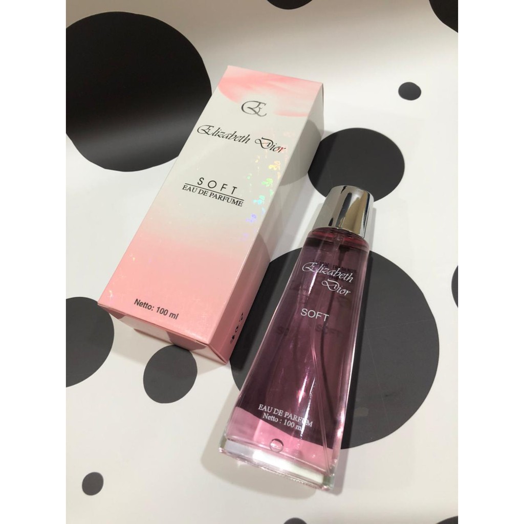 PARFUM ELIZABETH DIOR EAU DE PARFUM 100ML BPOM FRESH SOFT PARFUM ORI DAN KUALITAS BAGUS