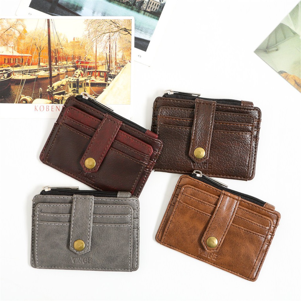 Card Holder 8slot Ekslusif | Dompet model zipper with photo slot |HARALD