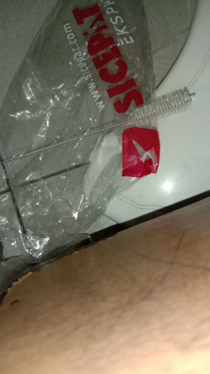 Sikat Sedotan Stainless Straw Jumbo Bubble Serbaguna