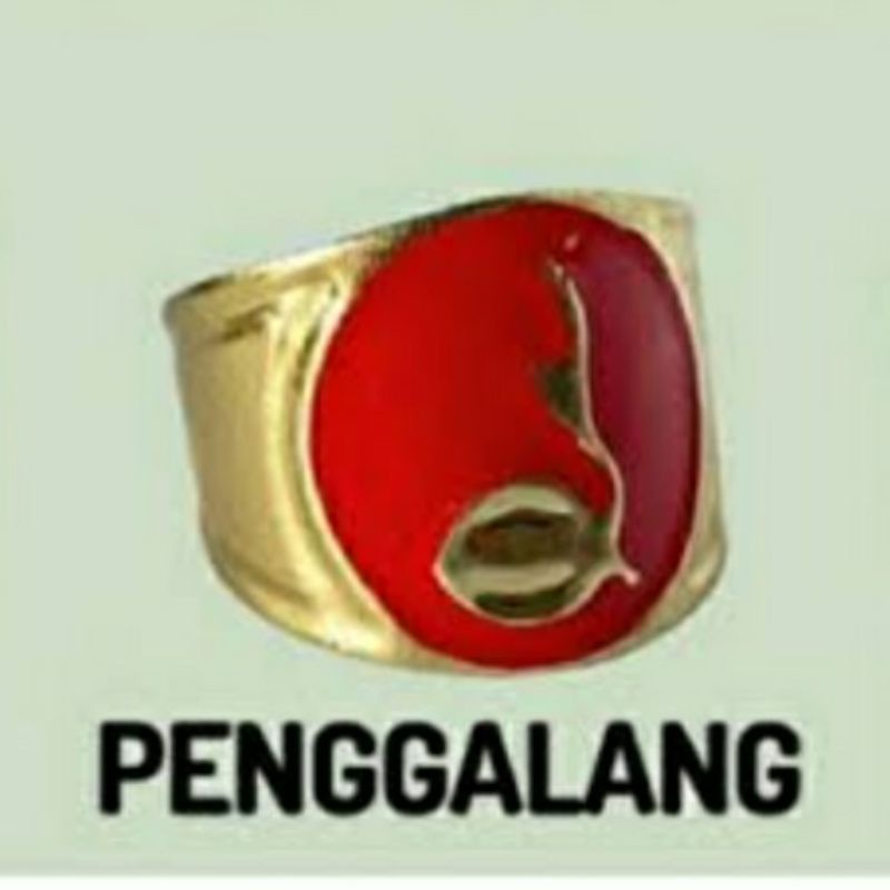 Ring kacu seng penggalang/siaga/penegak sd smp sma10pcs