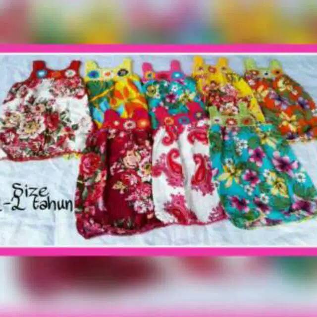 Dress rajut anak 1-2 th rayon bali