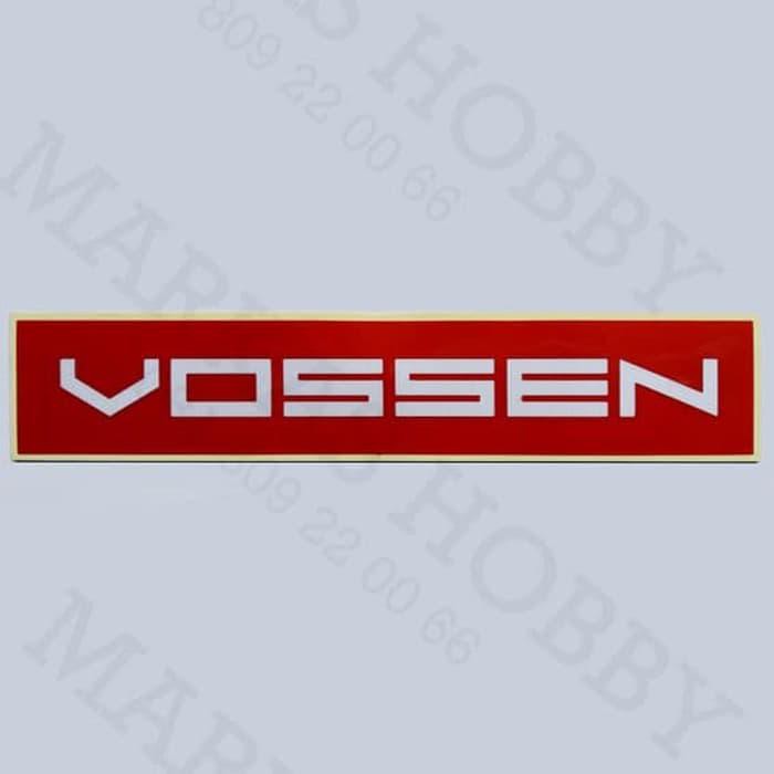 

Stiker / Sticker Vossen Red Colour