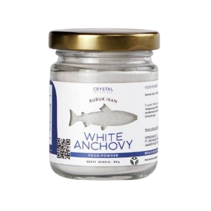 

PRODUK TERBARU - CRYSTAL OF THE SEA - WHITE ANCHOVY POWDER BOX 80GR