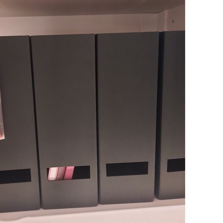 

TJENA Tempat Penyimpanan File 2 pcs