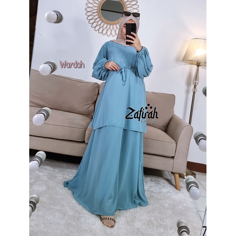 Gamis Ceruty Babydoll Terbaru Lucia Dress