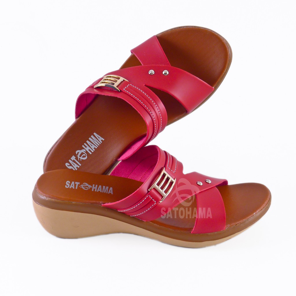 Satohama Sandal Wanita Wedges MK - 09 Sandal Murah Sandal keren Sandal Terbaru